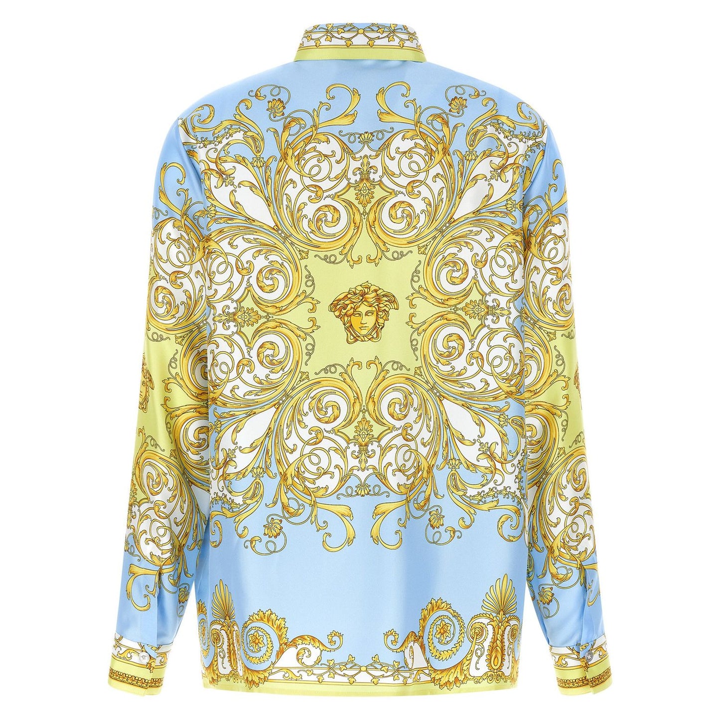 Versace Multicolor Silk Blouse