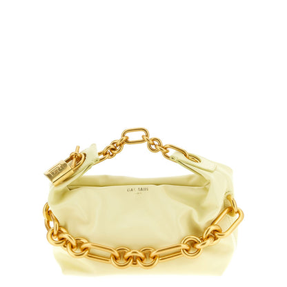 Balmain Bicolor Calfskin Handbag