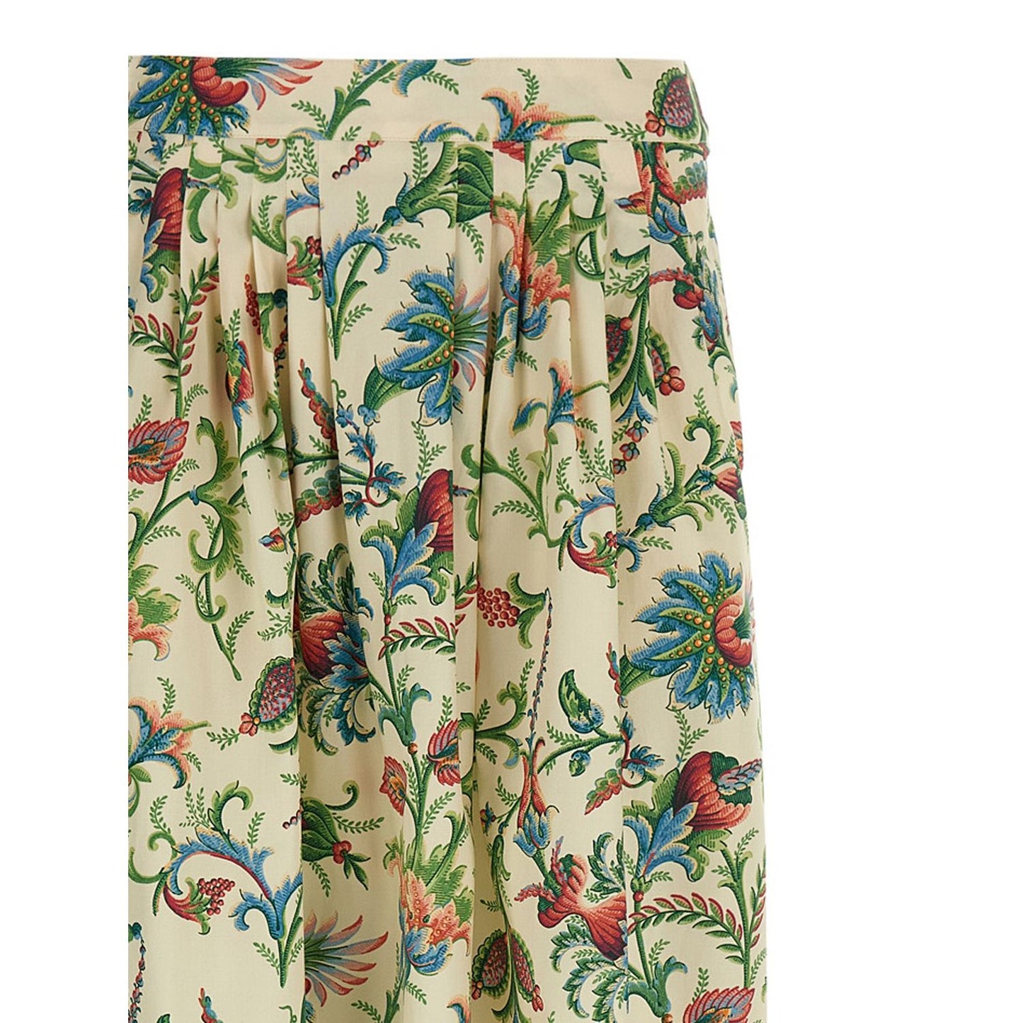 Etro Multicolor Cotton Mini Skirt