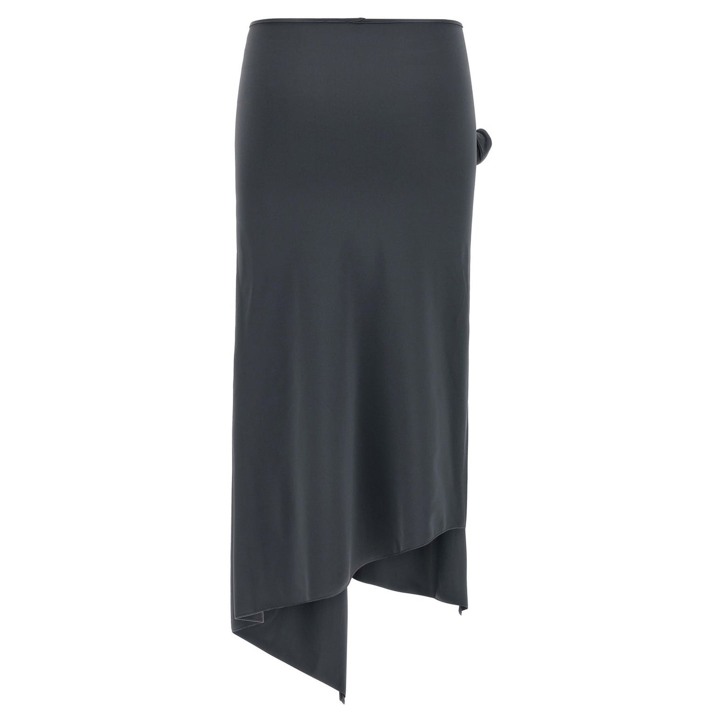Coperni Gray Polyamide Midi Skirt