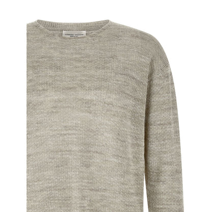 Roberto Collina Gray Cotton Cardigan