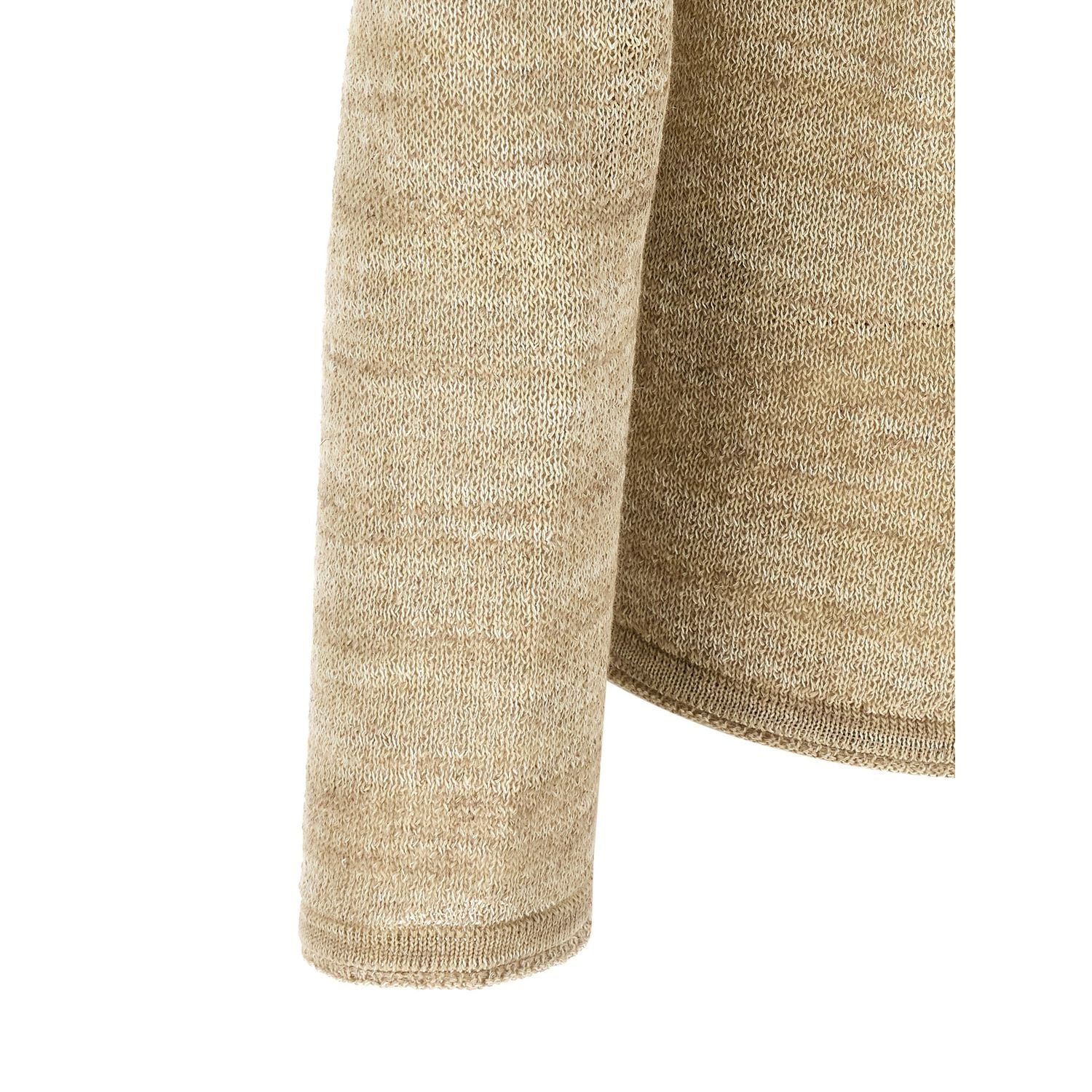 Roberto Collina Beige Cotton Cardigan