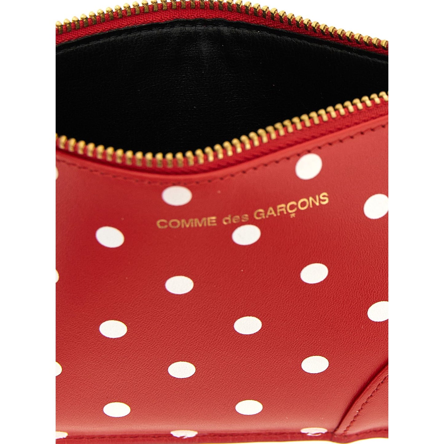 Comme Des Garçons Multicolor Calfskin Cardholder