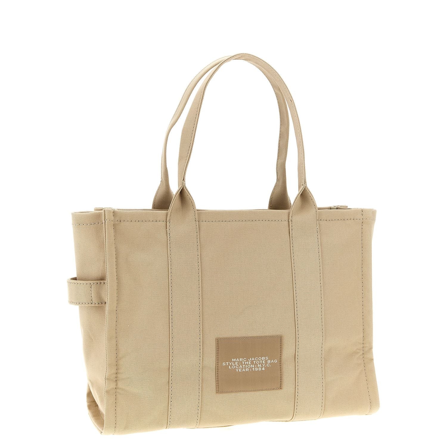 Marc Jacobs Beige Cotton Tote Bag