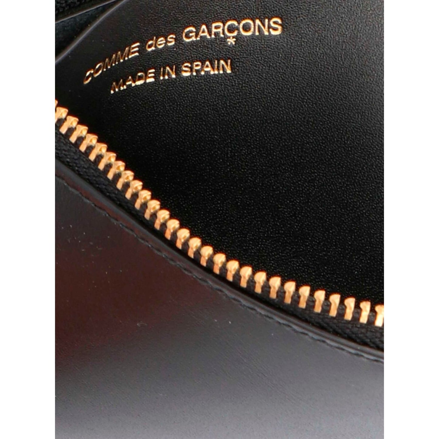 Comme Des Garçons Black Calfskin Wallet