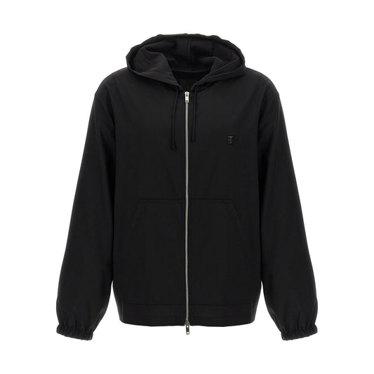 Givenchy Black Virgin Wool Sweatshirt