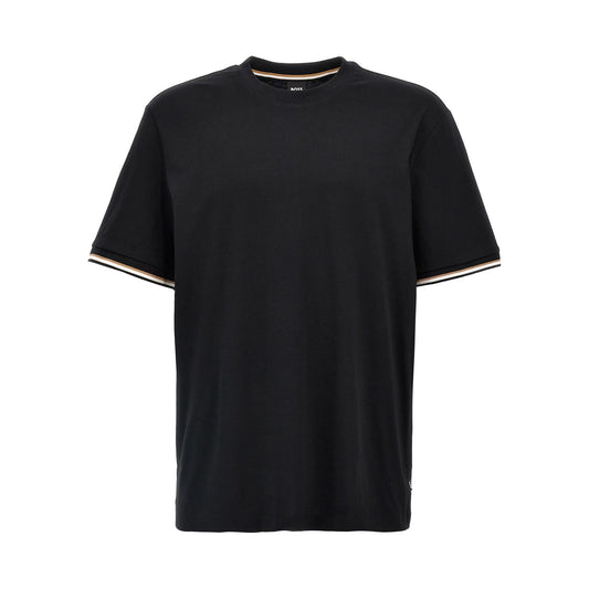 Hugo Boss Black Cotton T-Shirt