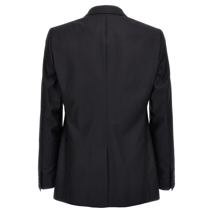 Dolce & Gabbana Blue Virgin Wool Two-Piece Suit