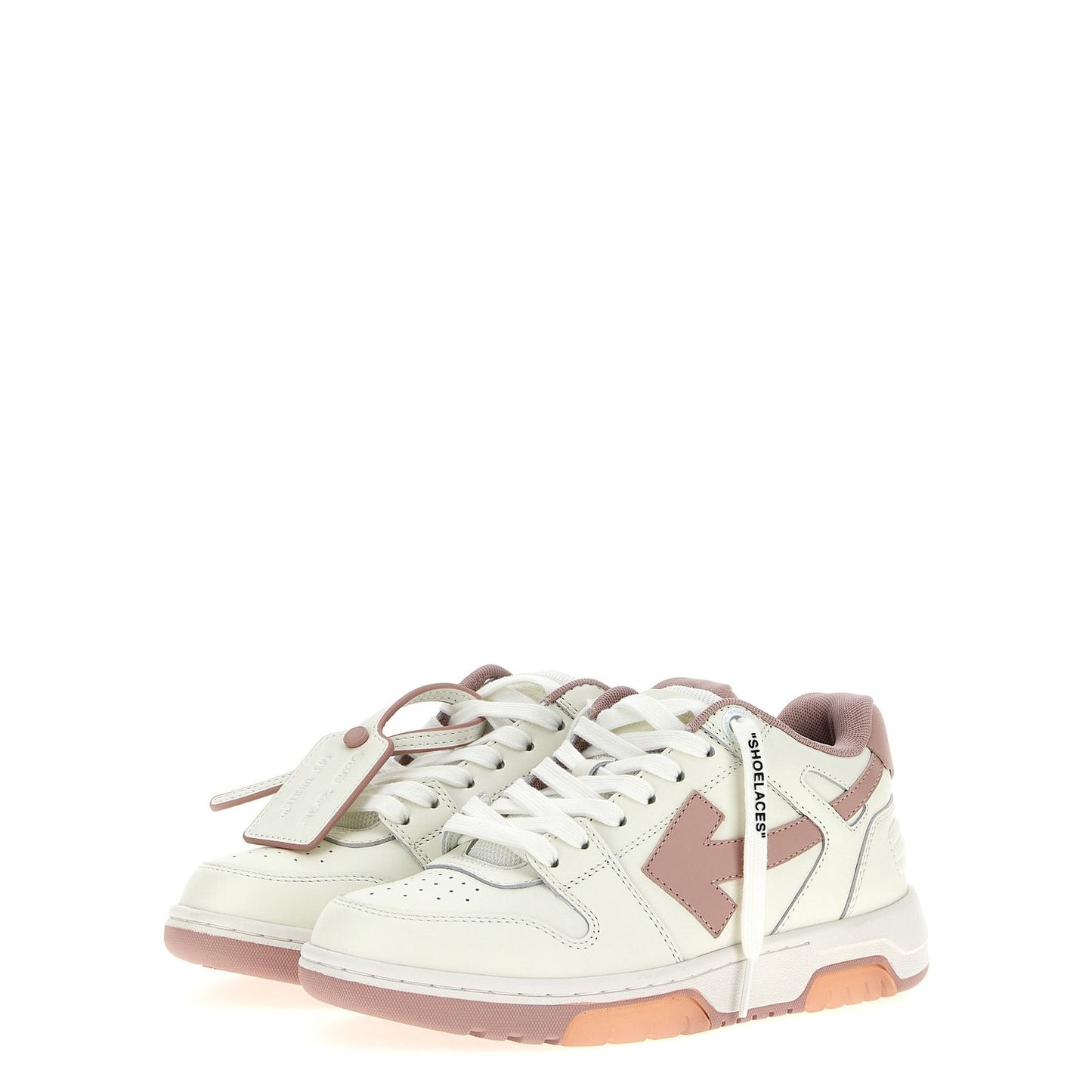 Off-White Multicolor Bovine Leather Low Top Sneakers