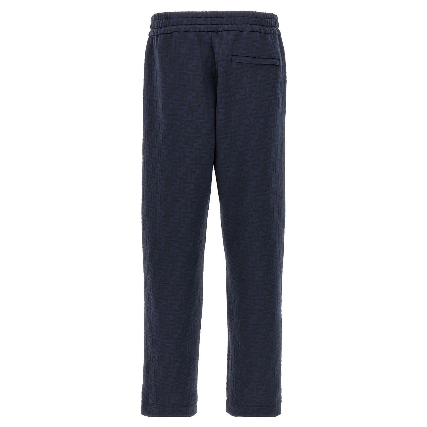 Fendi Blue Polyester Joggers (Workout Pants)