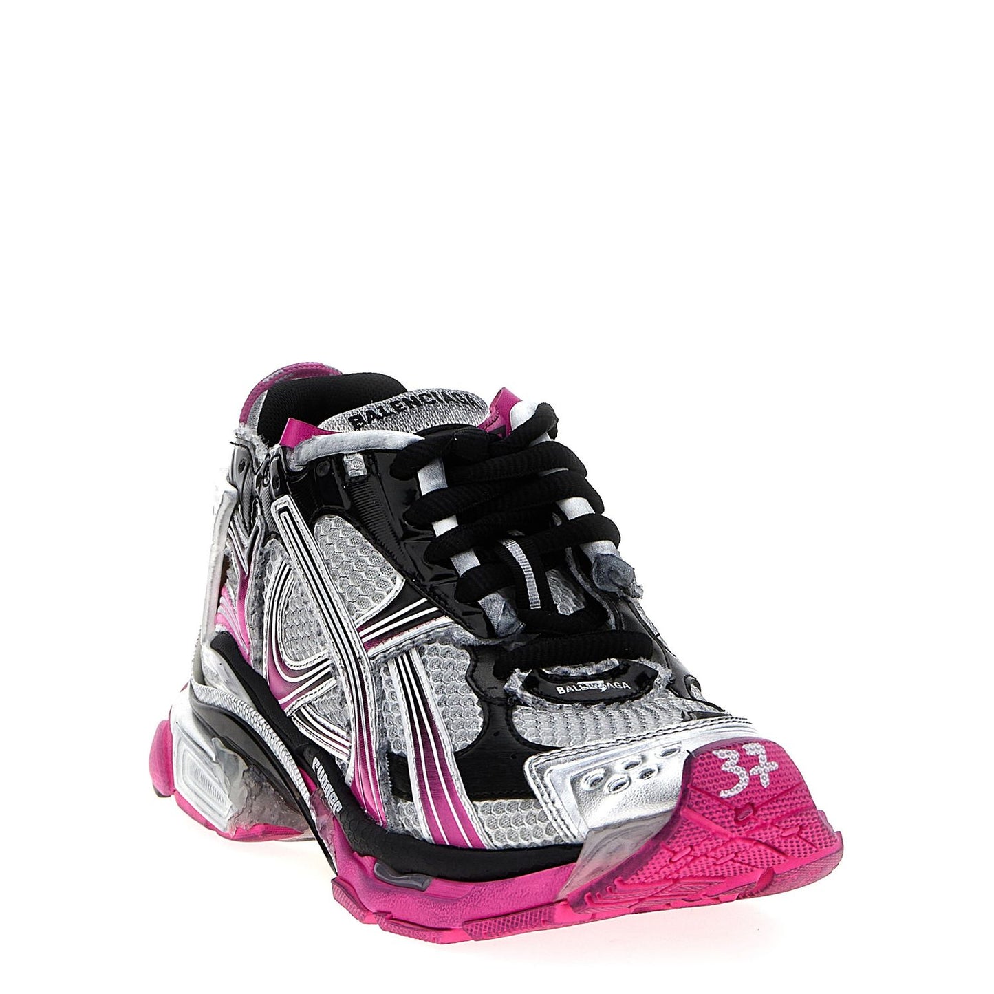 Balenciaga Multicolor Polyethylene Athletic Sneakers