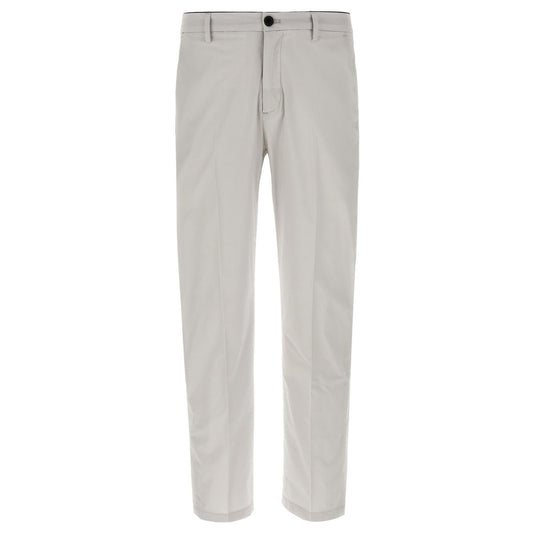Department 5 Gray Cotton Cropped Pants