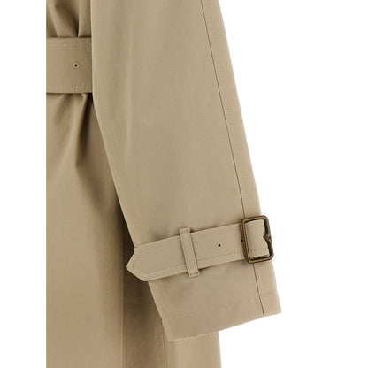 Burberry Beige Cotton Coat