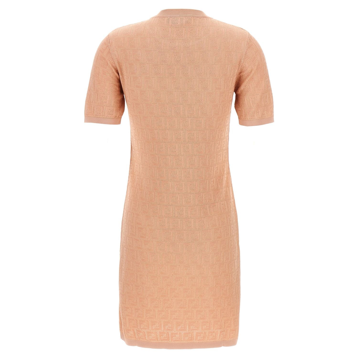 Fendi Multicolor Cotton Short Dress