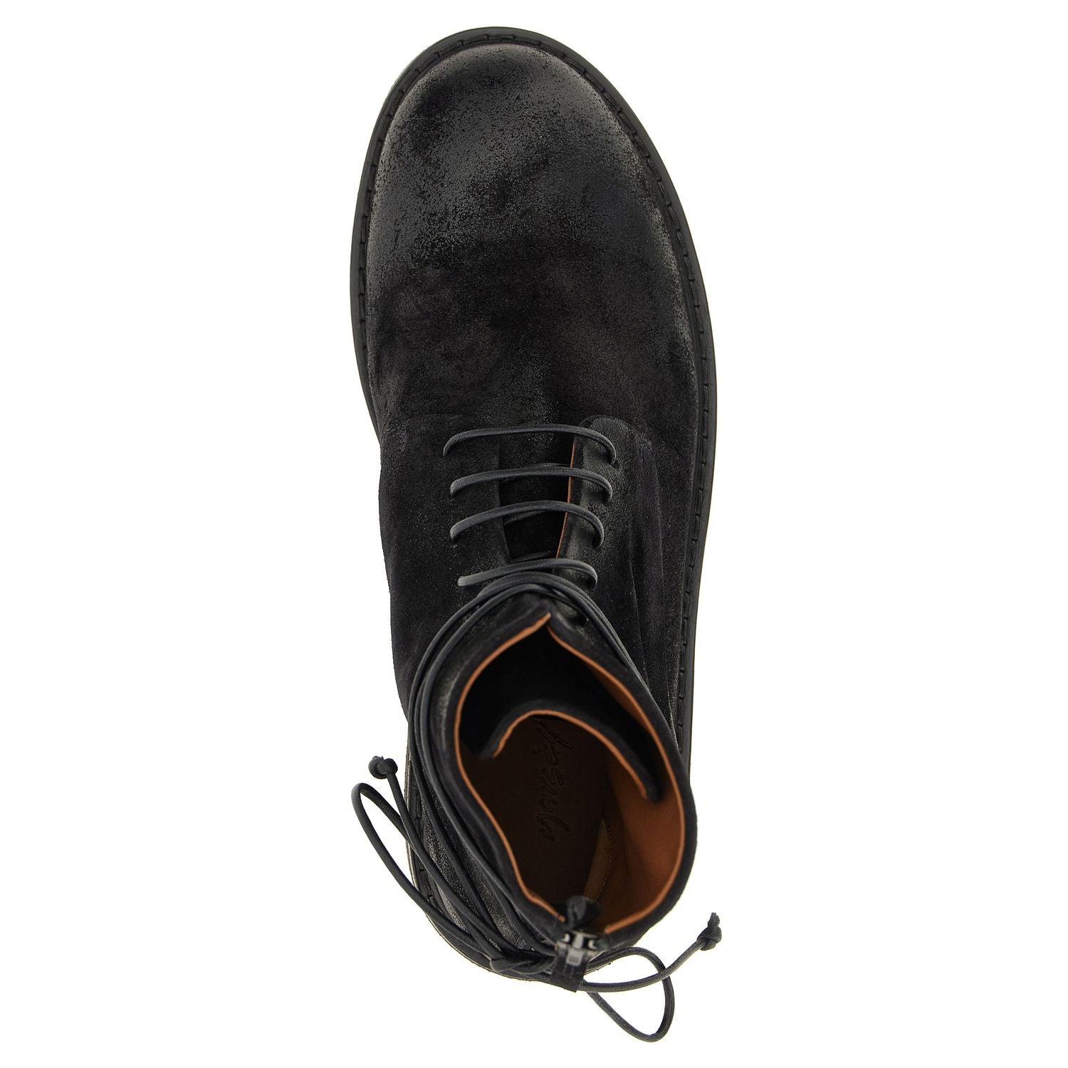 Marsell Black Cotton Chelsea Boots