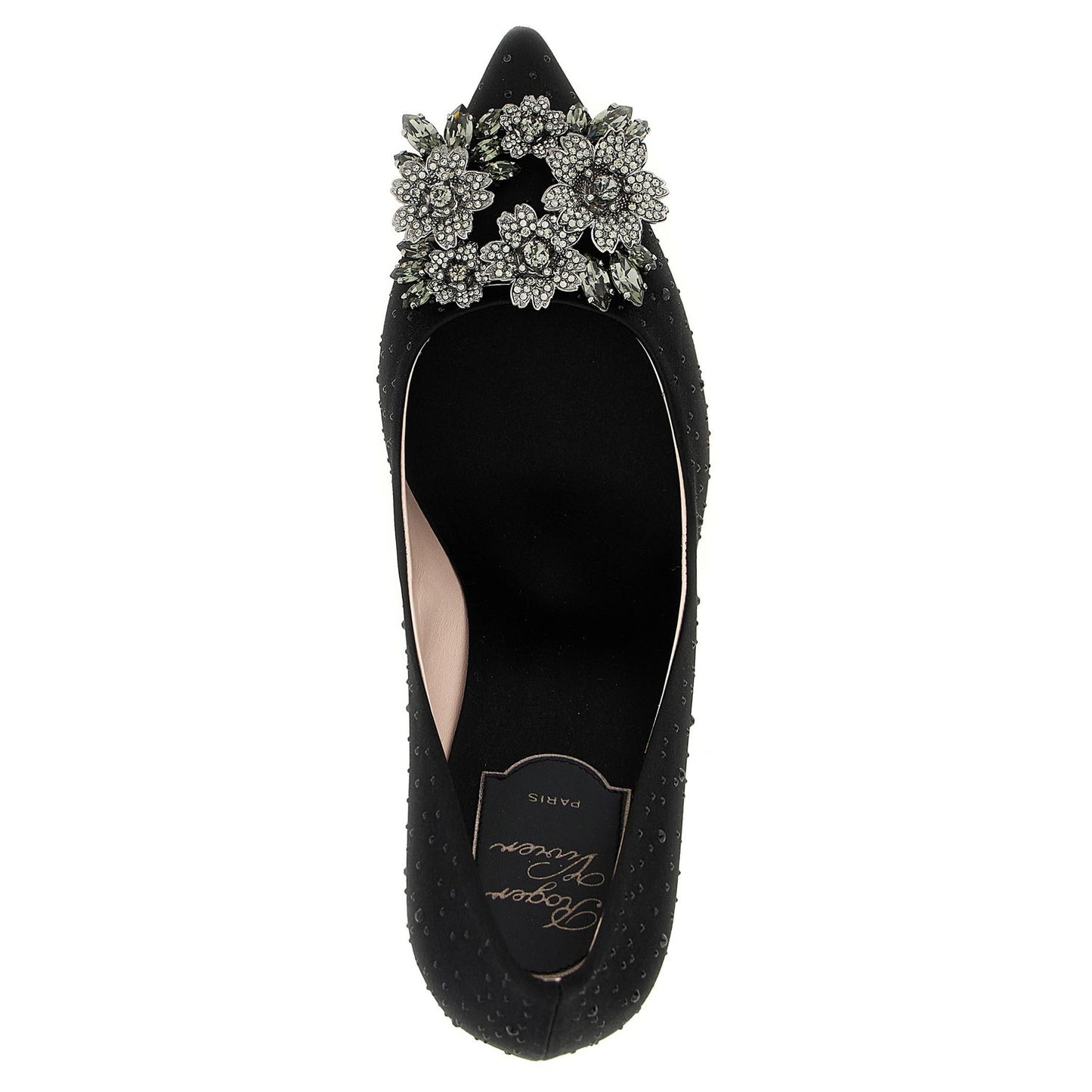 Roger Vivier Black Viscose High Heel Pumps