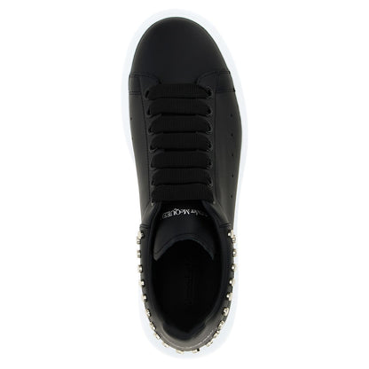 Alexander McQueen Black Calfskin Chunky Sneakers