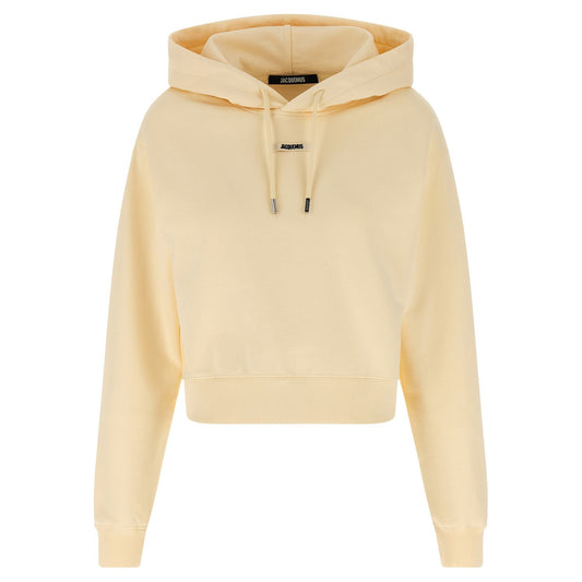 Jacquemus Beige Cotton Hoodie