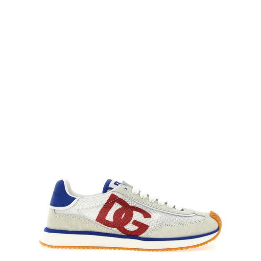Dolce & Gabbana Multicolor Polyester Athletic Sneakers