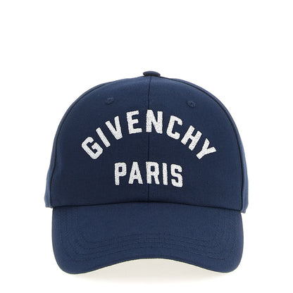 Givenchy Blue Cotton Cap (Baseball Hat)