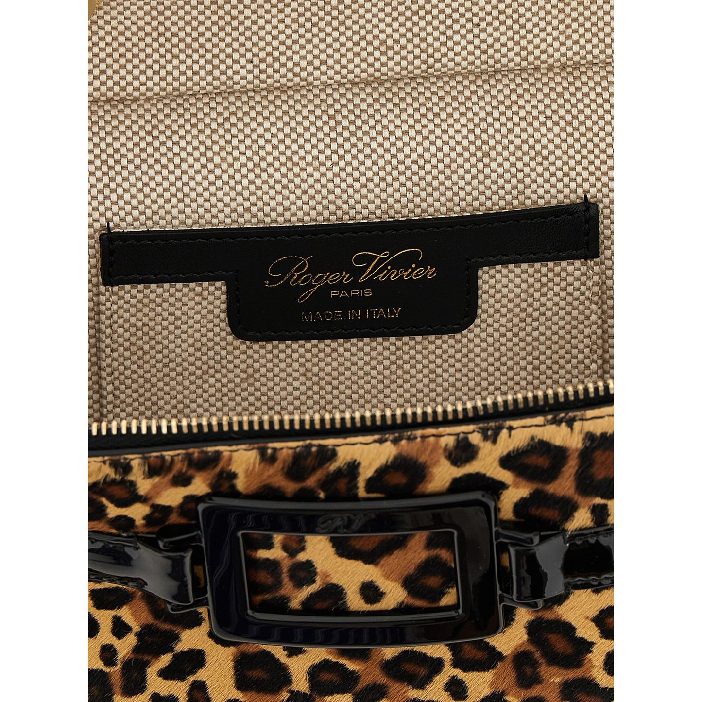 Roger Vivier Multicolor Calfskin Handbag