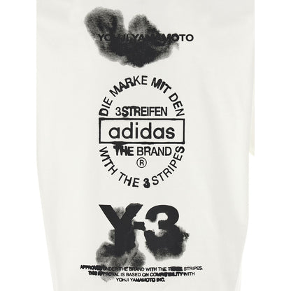 Y-3 Bicolor Cotton T-Shirt
