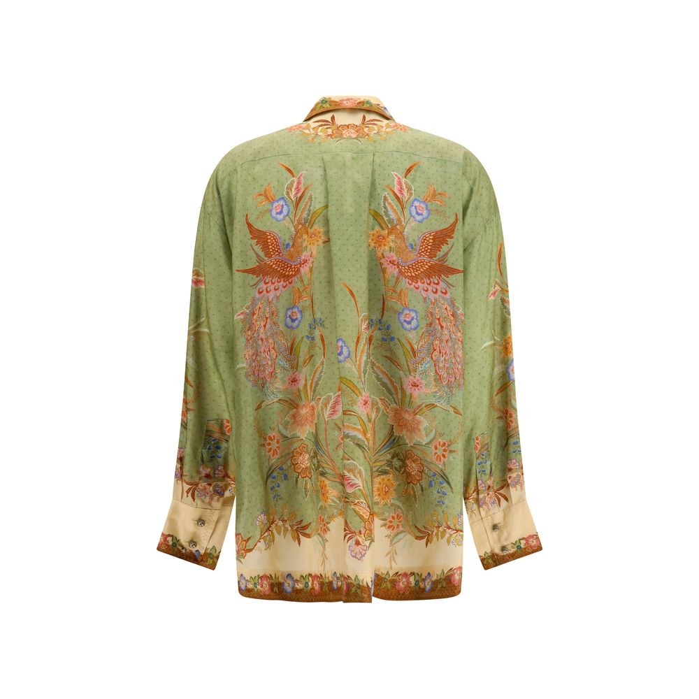 Zimmermann Multicolor Silk Shirt