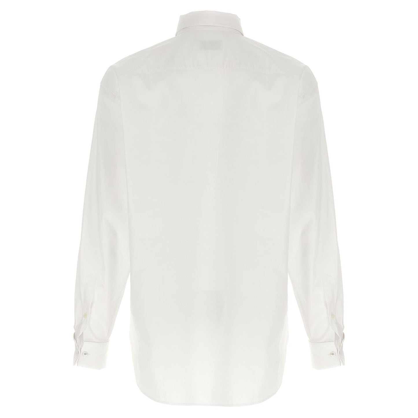 Dries Van Noten White Cotton Blouse