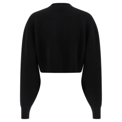 Tom Ford Black Virgin Wool Cardigan