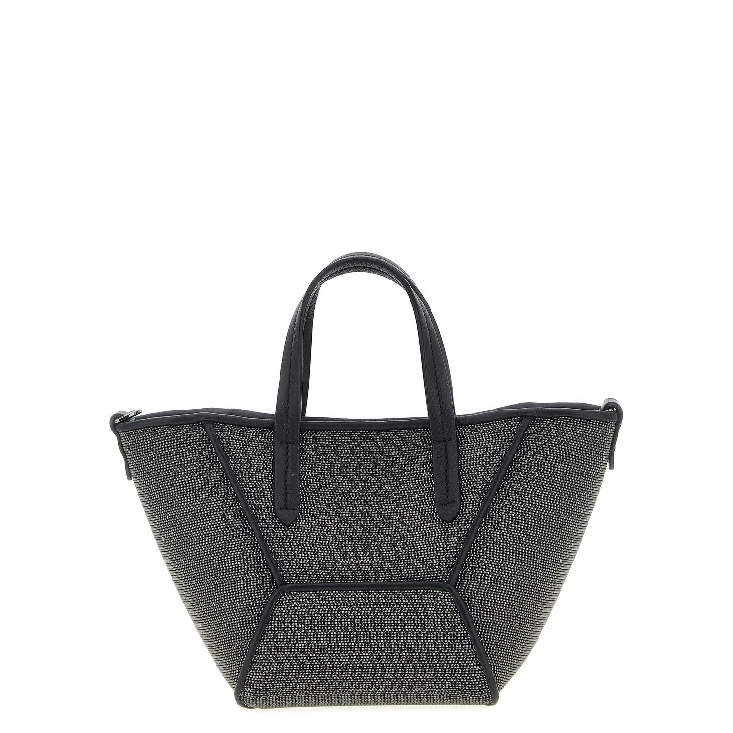 Brunello Cucinelli Black Brass Handbag