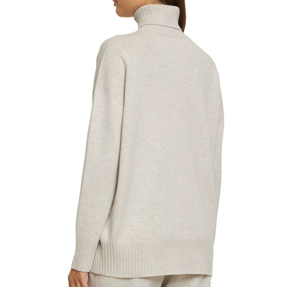 Brunello Cucinelli Beige Cashmere Sweater