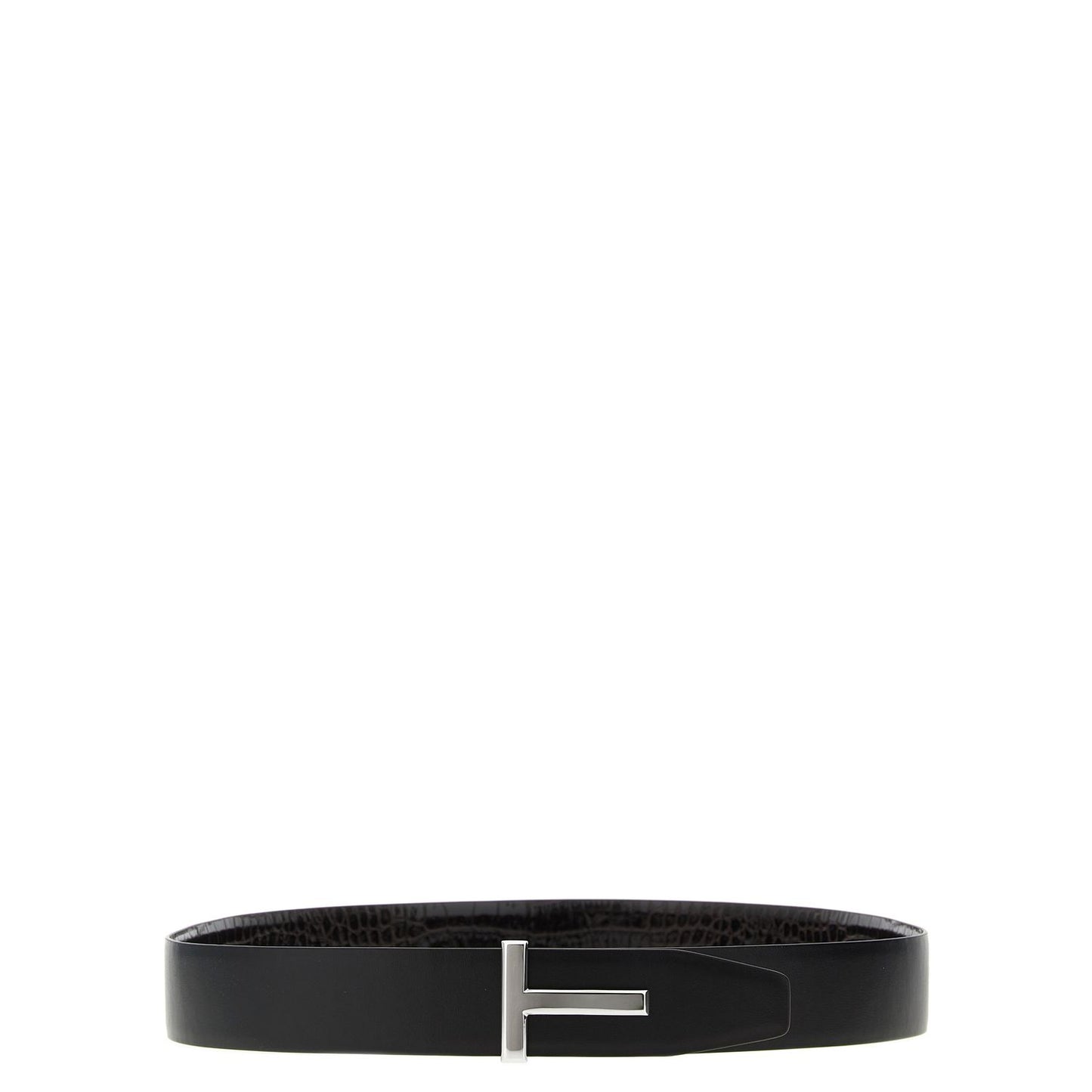 Tom Ford Brown Calfskin Belt