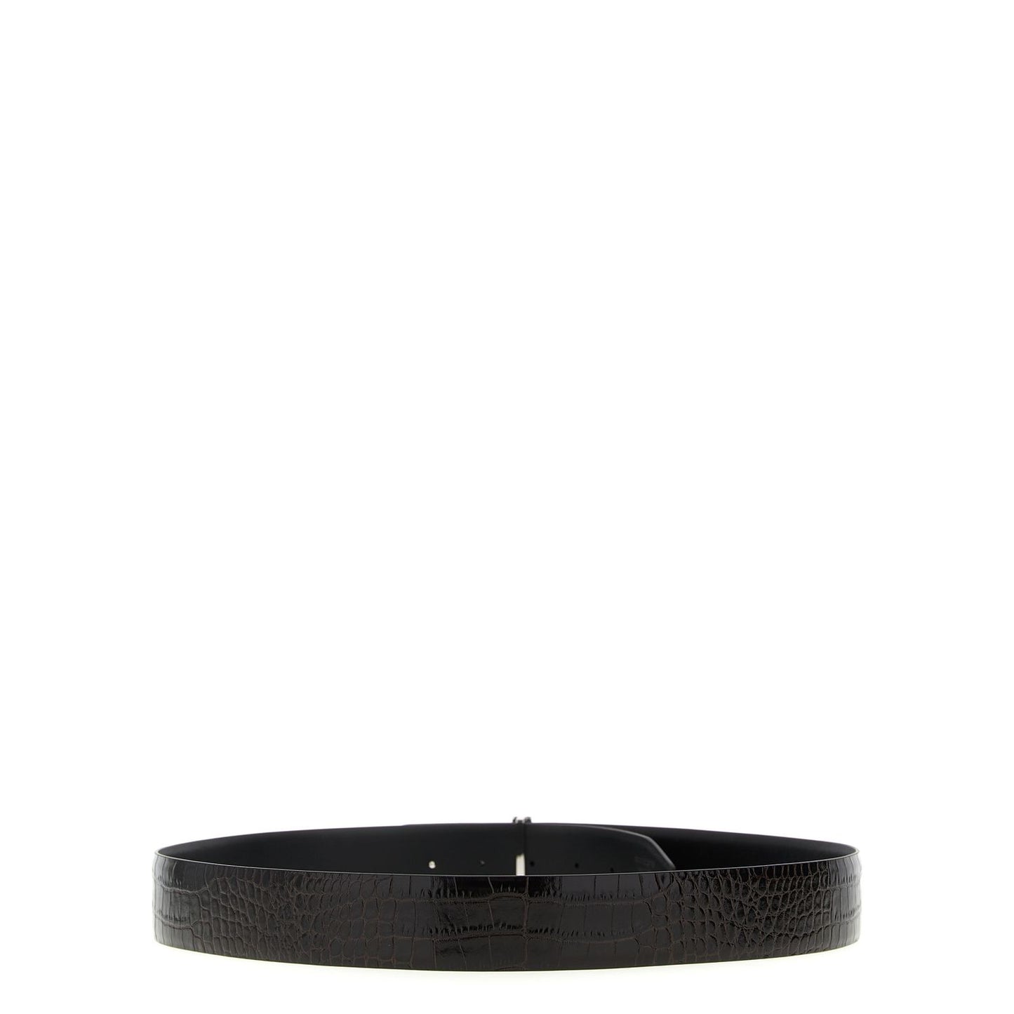 Tom Ford Brown Calfskin Belt