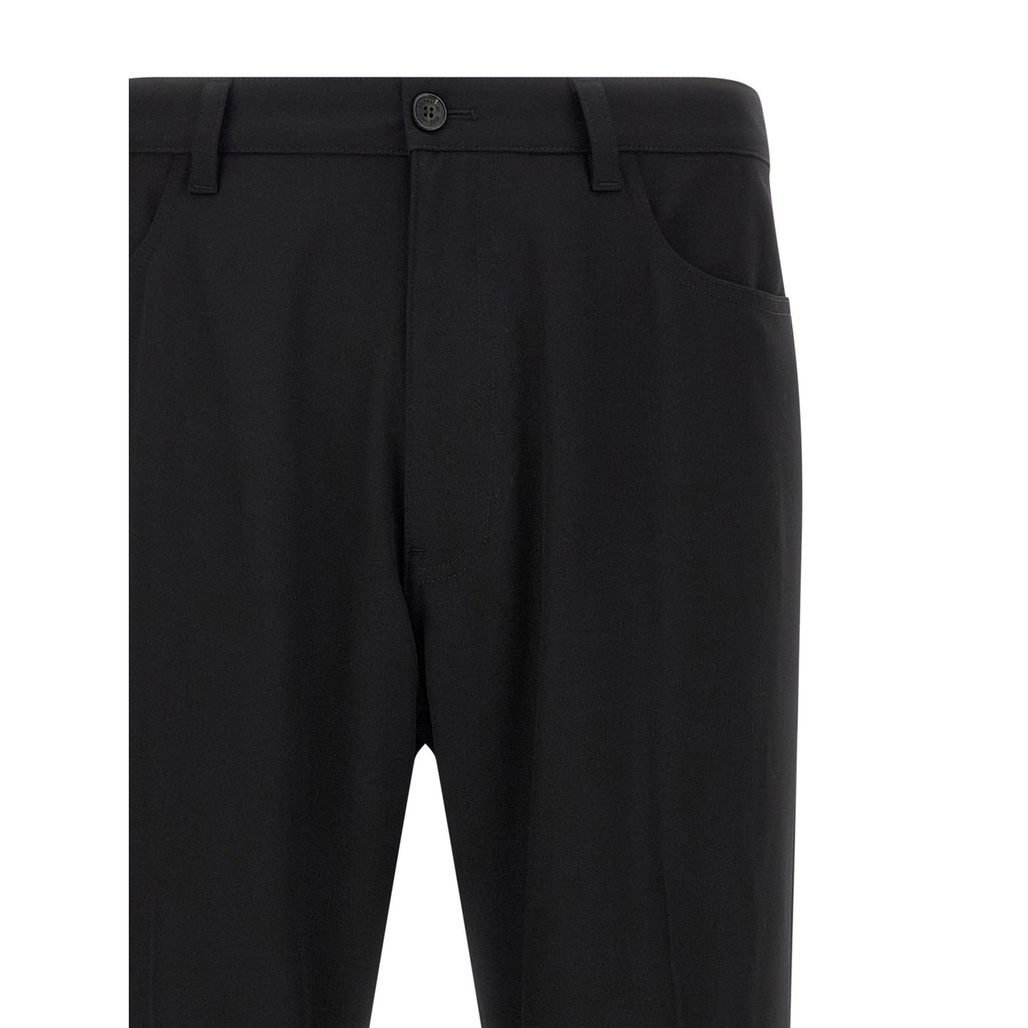 Balenciaga Black Wool Dress Pants