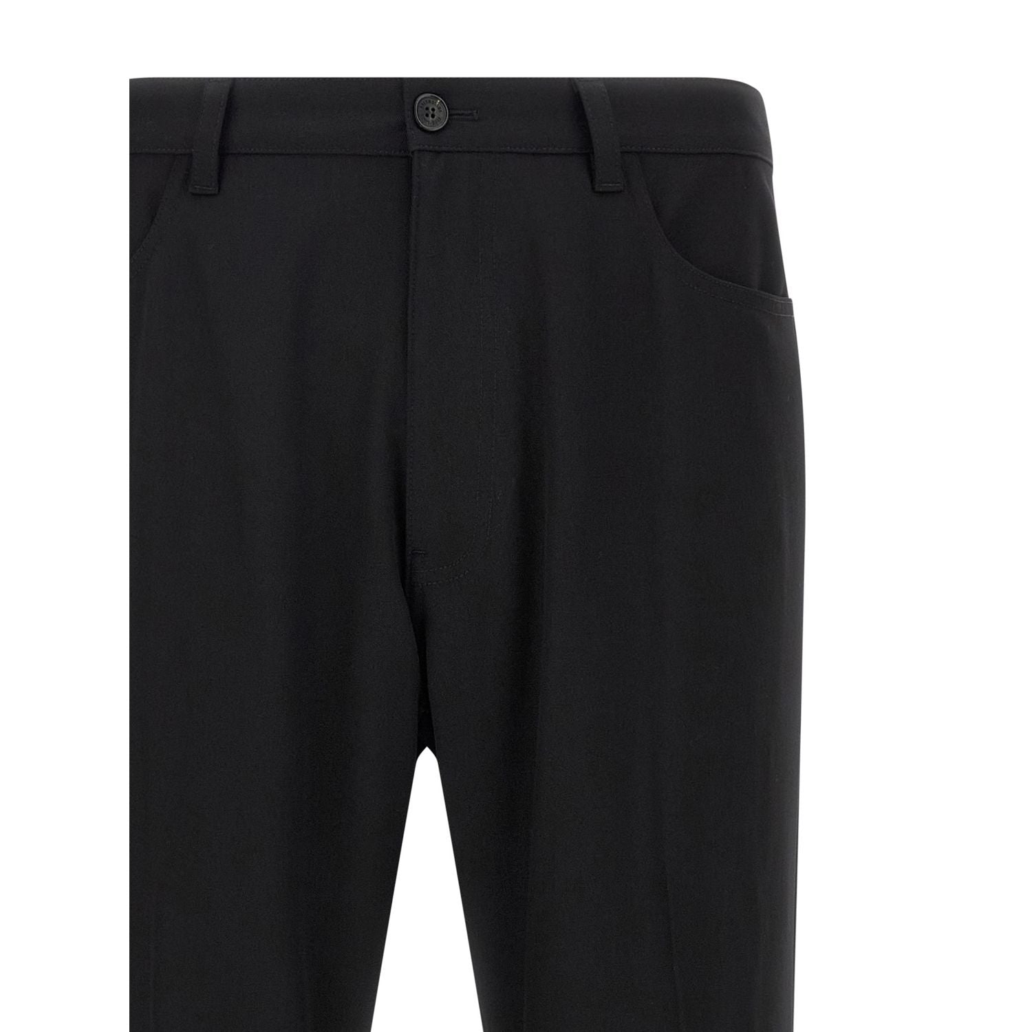 Balenciaga Black Wool Dress Pants