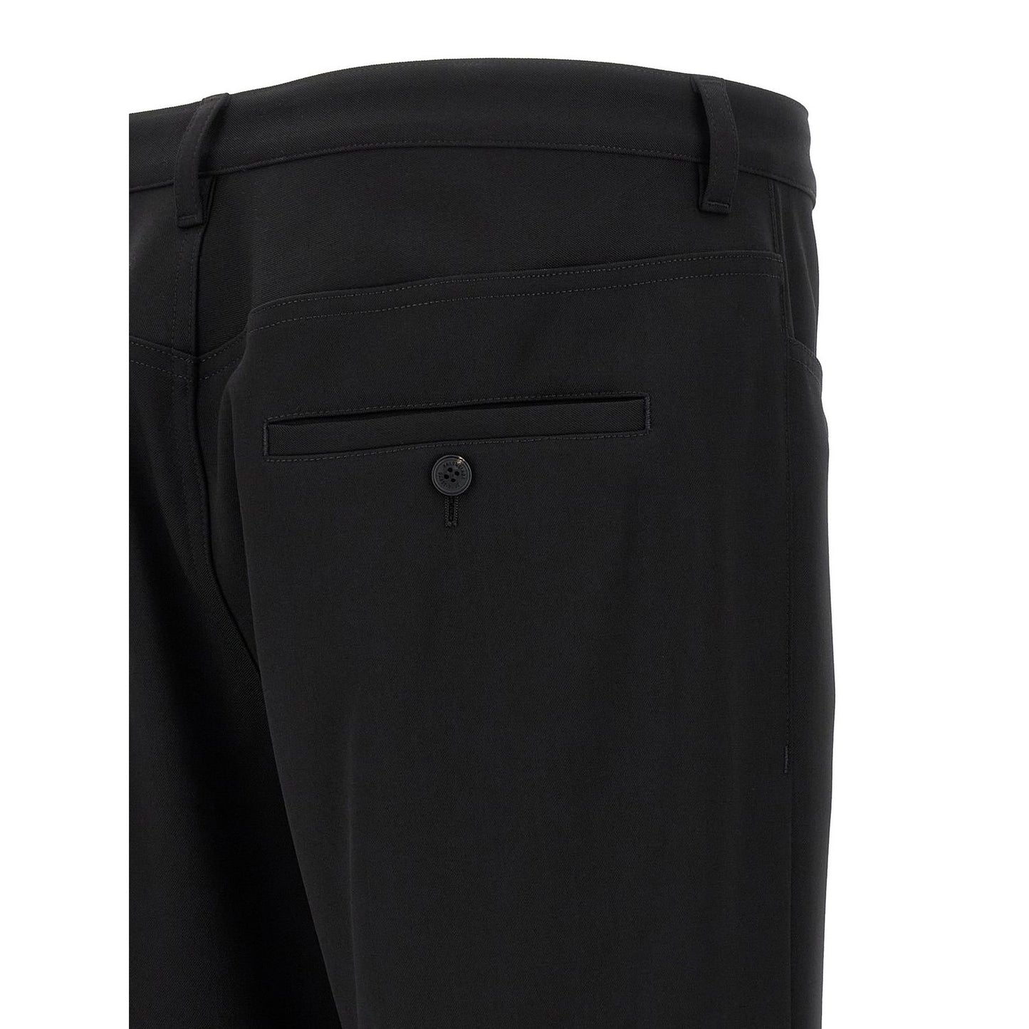 Balenciaga Black Wool Dress Pants