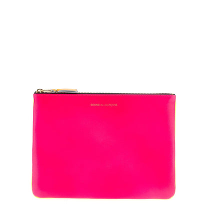 Comme Des Garçons Multicolor Goatskin Cardholder