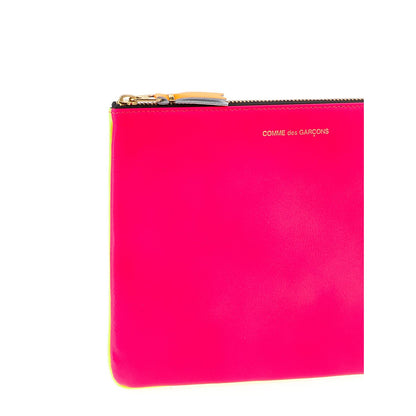 Comme Des Garçons Multicolor Goatskin Cardholder