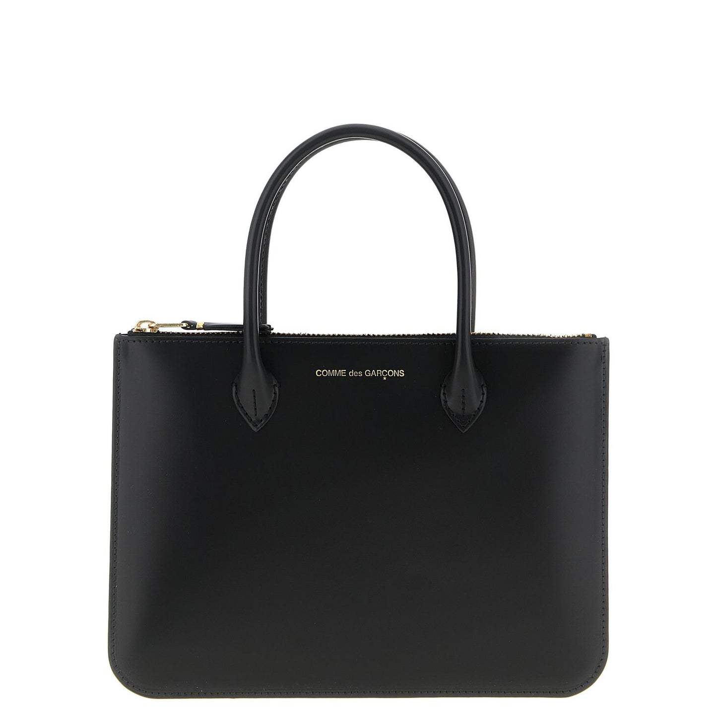 Comme Des Garçons Black Cowhide Handbag