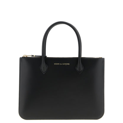 Comme Des Garçons Black Cowhide Handbag