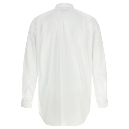Comme Des Garçons Play White Cotton Blouse