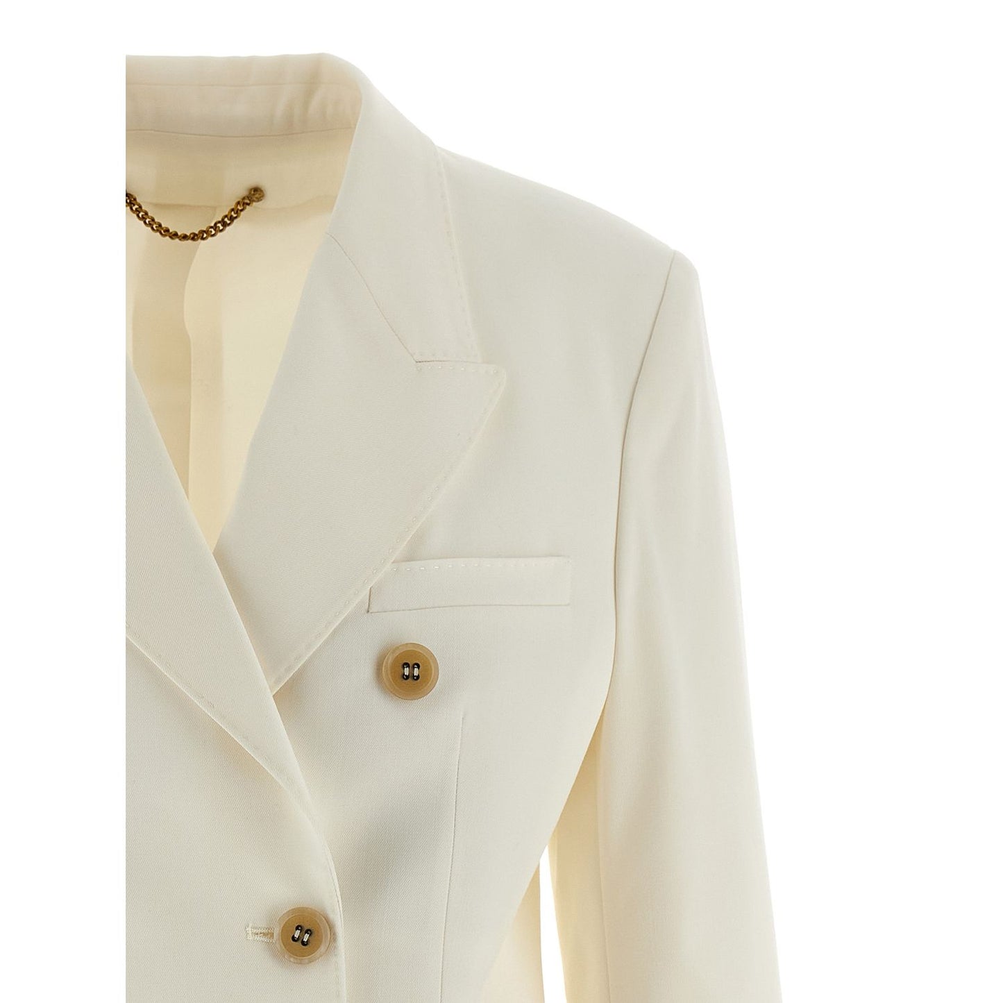 Golden Goose White Polyester Blazer