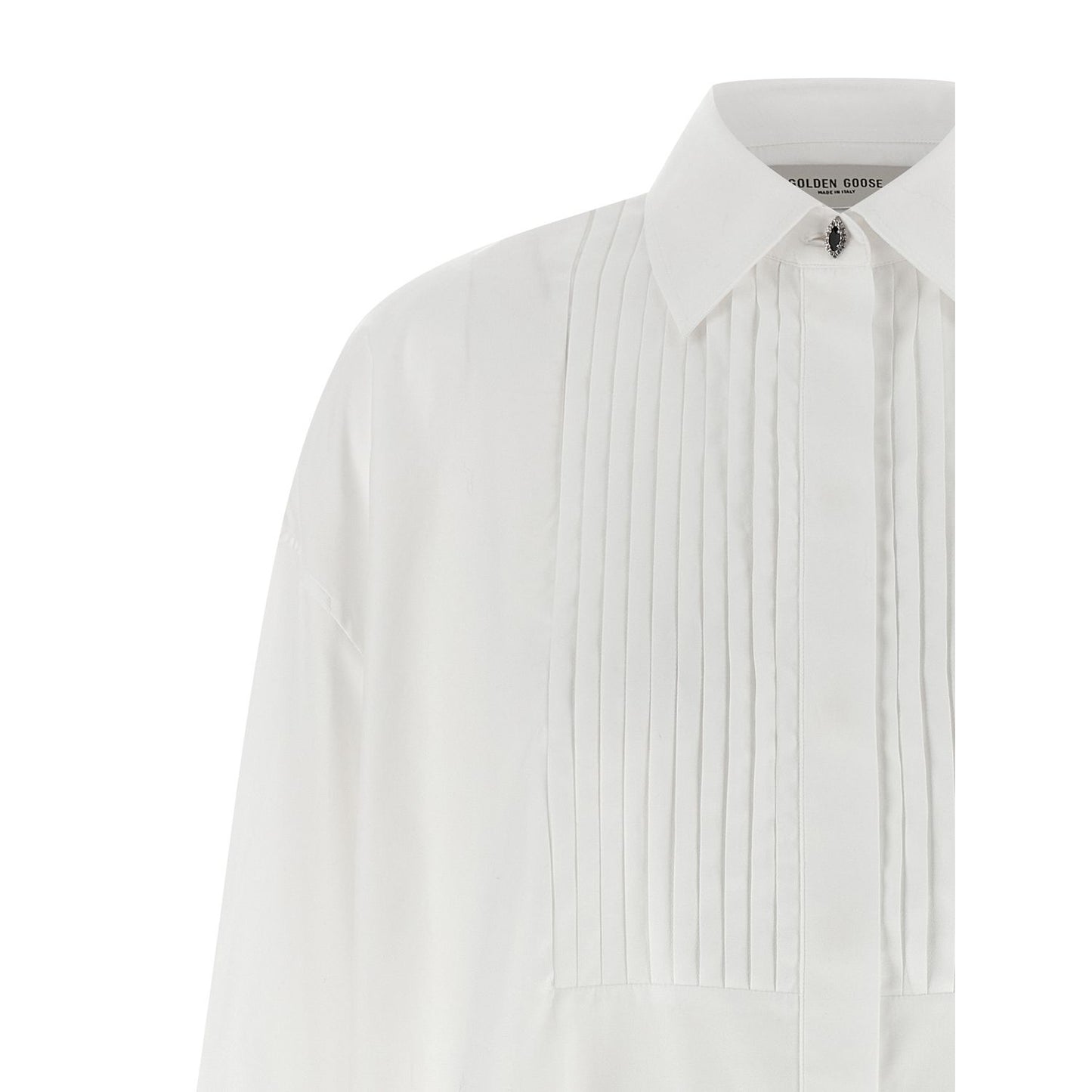 Golden Goose White Cotton Blouse