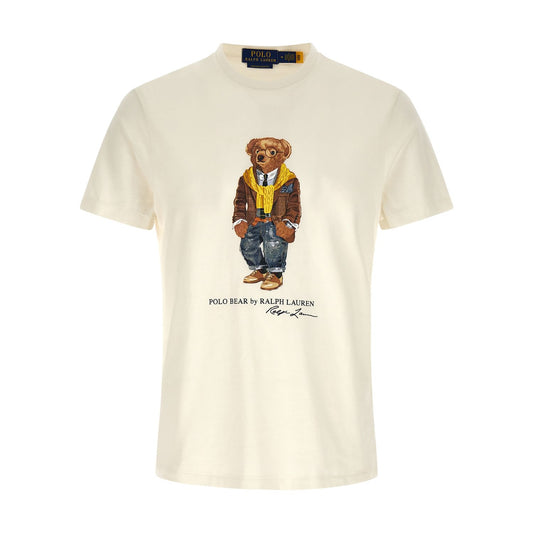 Polo Ralph Lauren White Cotton T-Shirt