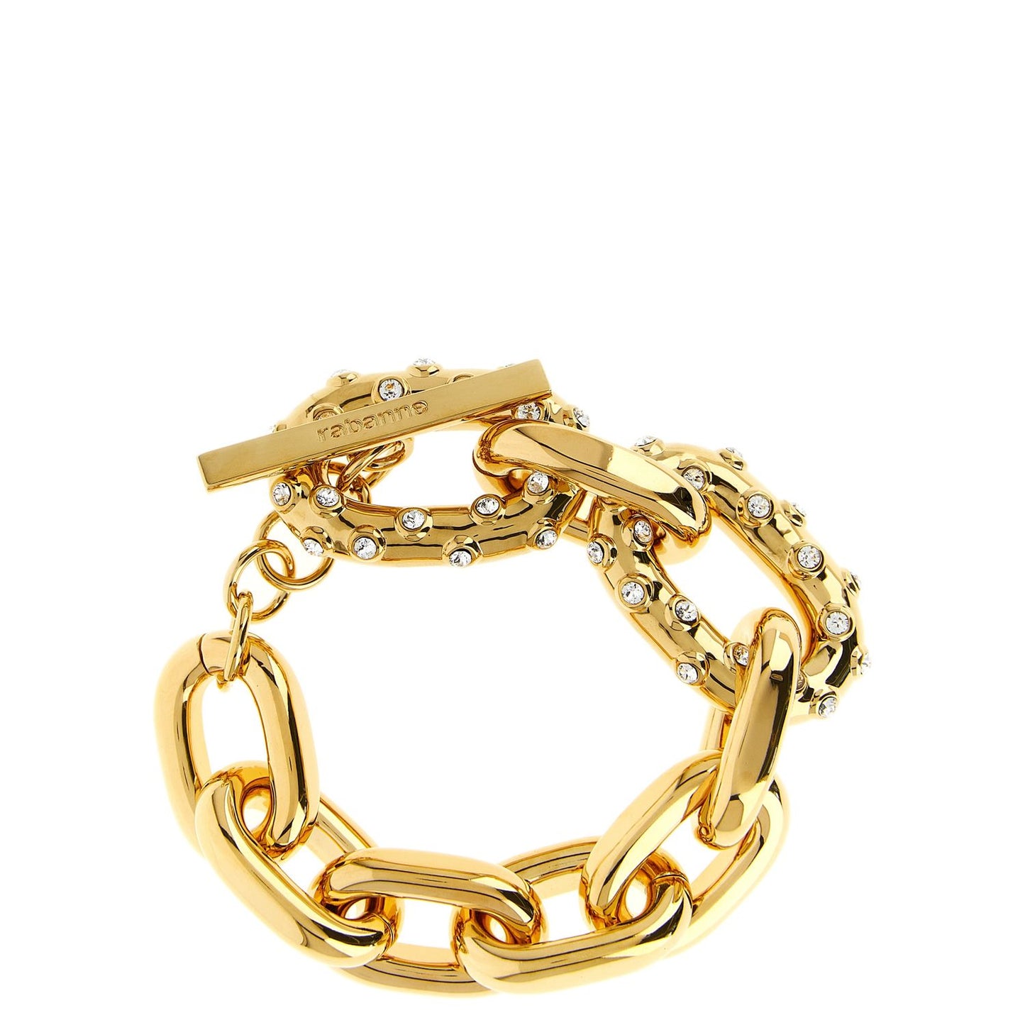 Paco Rabanne Gold Brass Bracelet