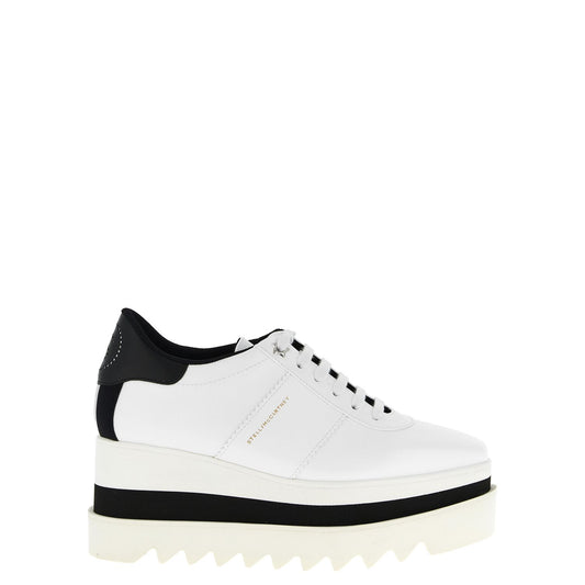Stella McCartney White Polyethylene Wedge Sandals