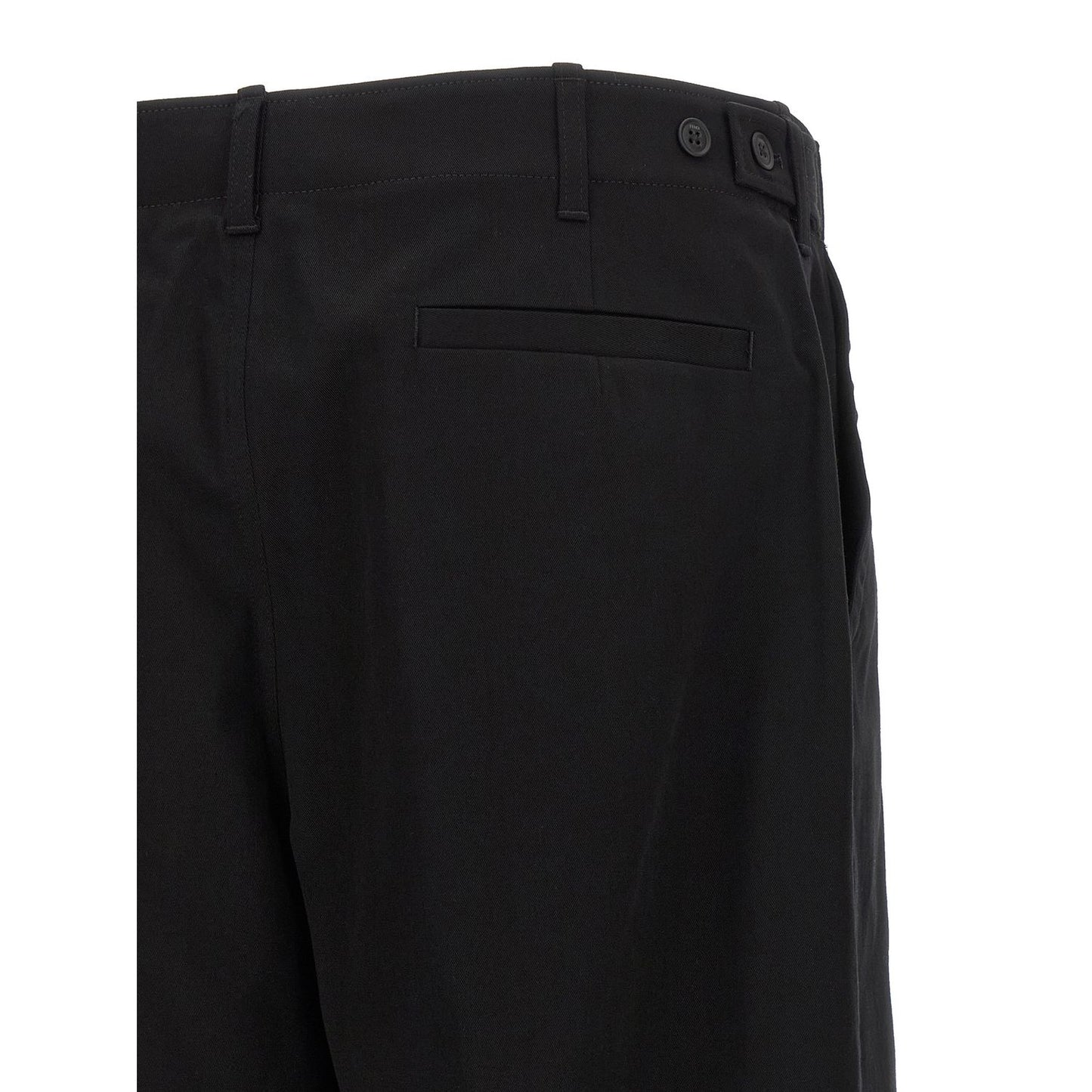 Fendi Black Cotton Cargo Pants
