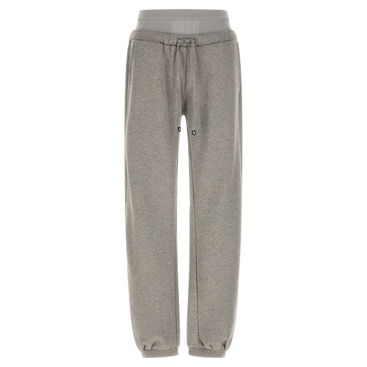 The Attico Gray Cotton Joggers (Workout Pants)
