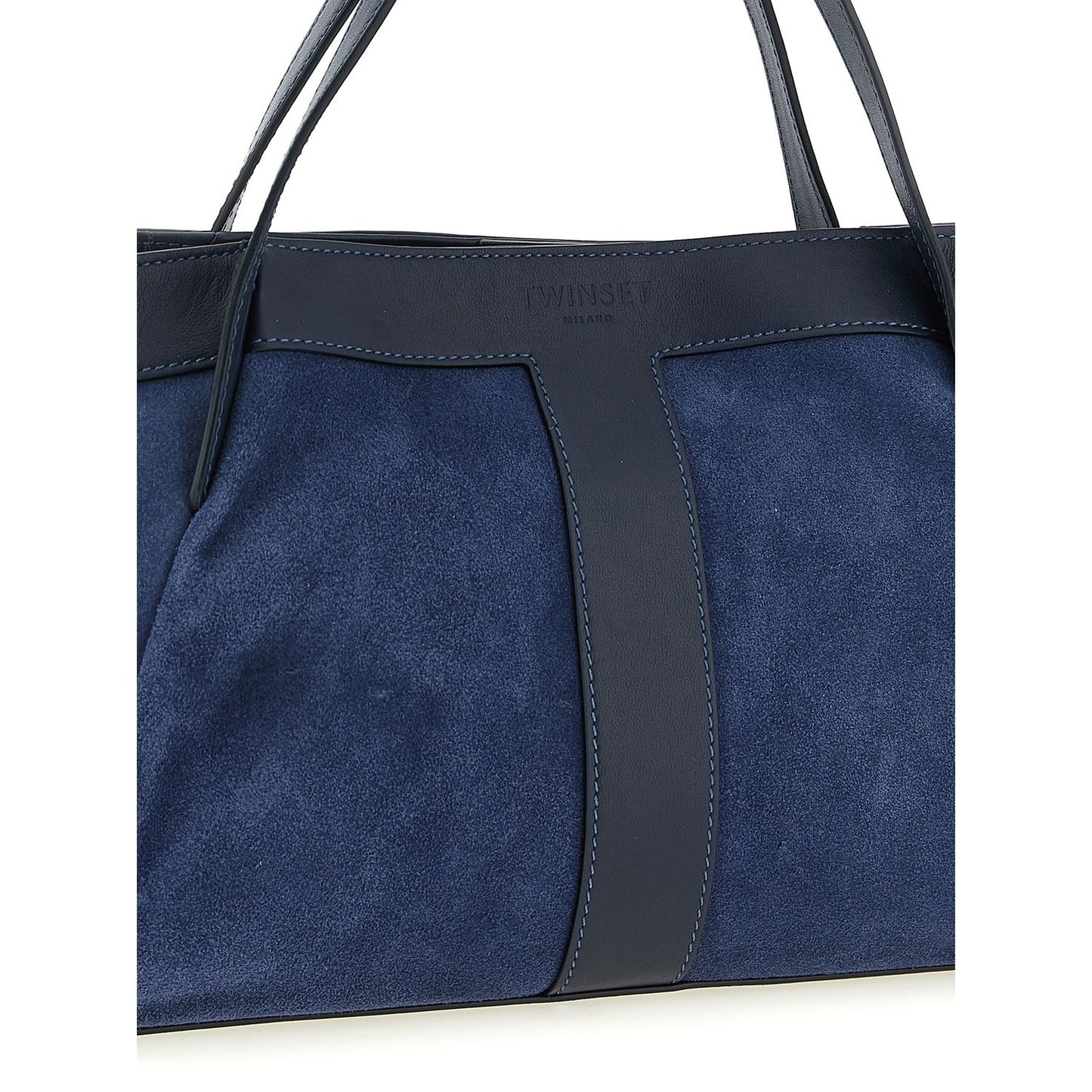 Twinset Blue Polyethylene Shoulder Bag