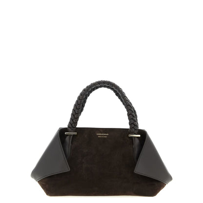 Ferragamo Brown Goatskin Handbag